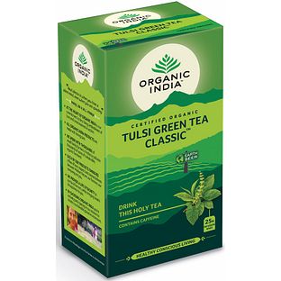Organic India Tulsi Green Tea Classic 25ZK