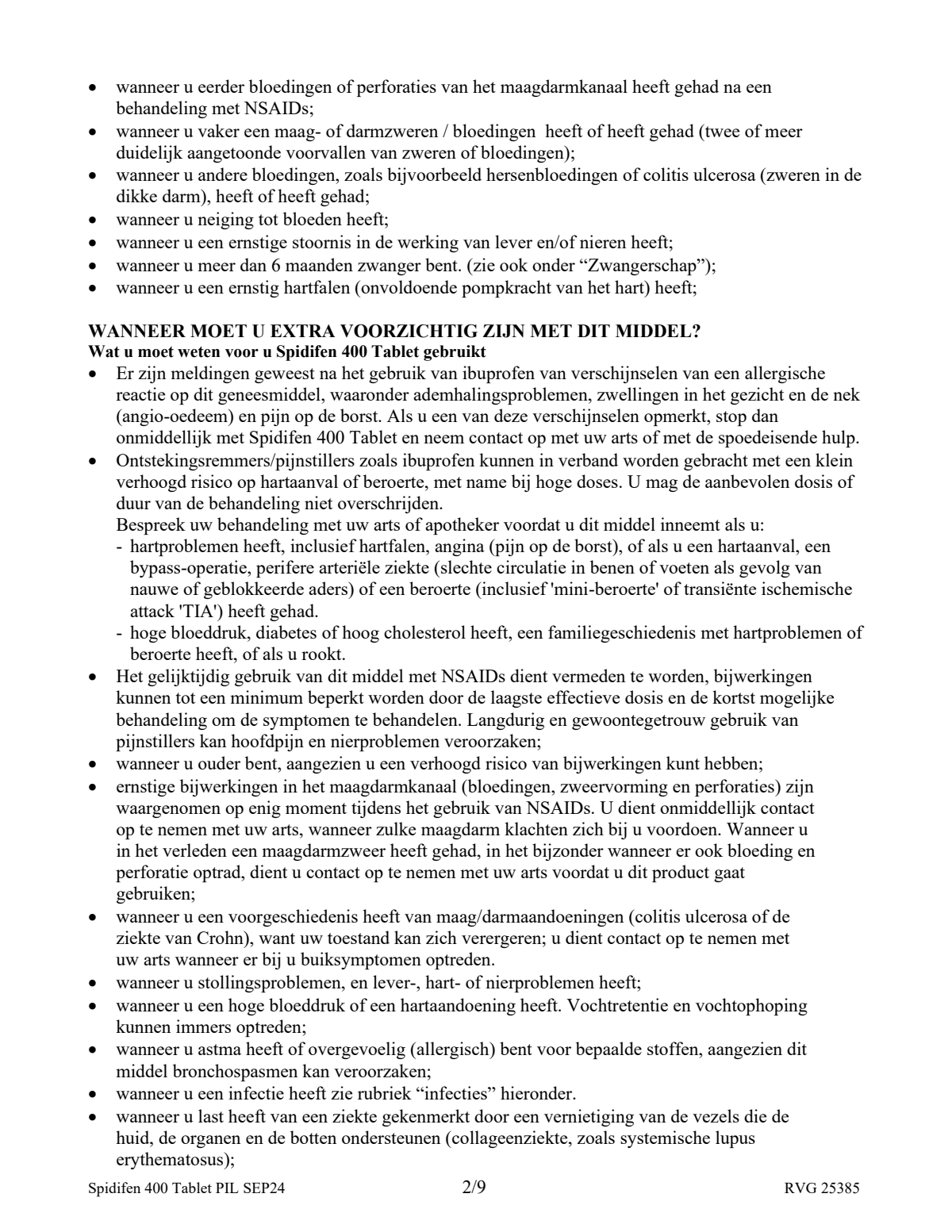400 Tablet afbeelding van document #2, leaflet