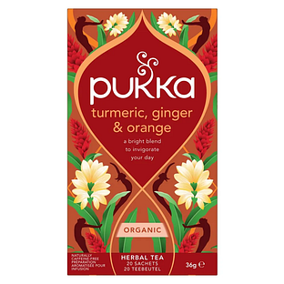 Pukka Turmeric Ginger & Orange Thee 20ZK