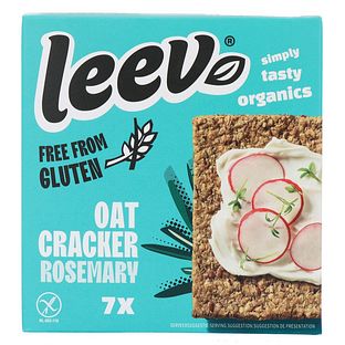 Leev Oat Cracker Rosemary 100GR