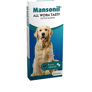 Mansonil All Worm Tasty Tabletten 6TB
