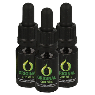Original CBD CBD-Olie 400mg 4% 10ml 3st 3x10ML