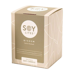 Soylites Soycandle Wisdom - Oud & Patchouli 220ML