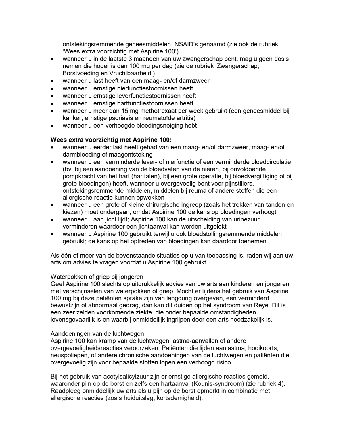 100mg Tabletten afbeelding van document #2, leaflet