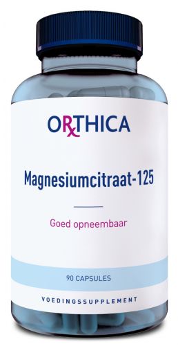 Orthica Magnesiumcitraat-125 Capsules afbeelding 1