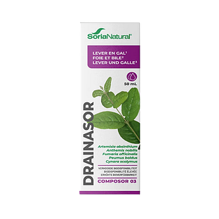 Soria Natural Drainasor Composor Druppels 50ML