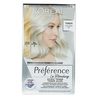 L'Oréal Paris Préférence Le Blonding Toner Platinum Ice 1ST
