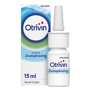 Otrivin Zoutoplossing Neusspray bij een verstopte neus 15ML