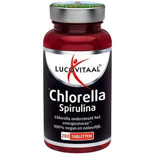 Lucovitaal Chlorella & Spirulina Tabletten 200TB