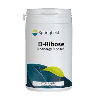 Springfield D-Ribose Bioenergy Ribose Poeder 200GR