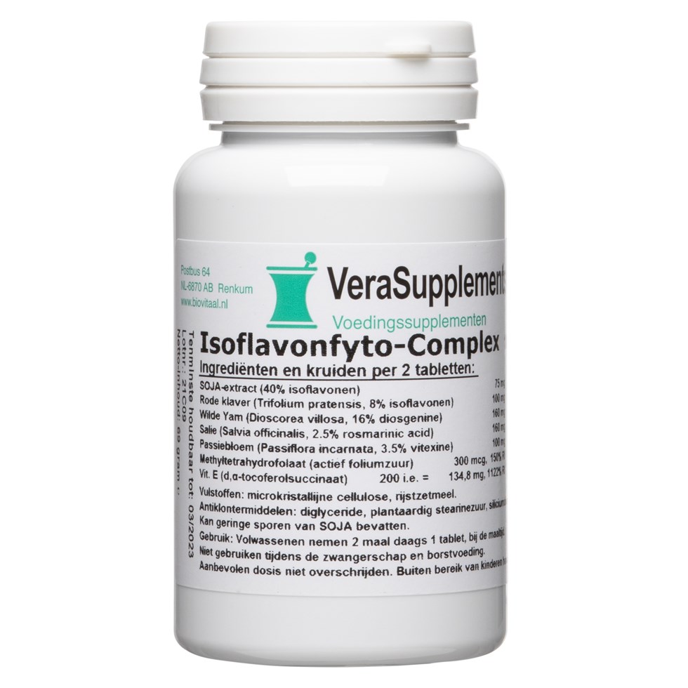 VeraSupplements Isoflavonfyto-Complex Tabletten afbeelding