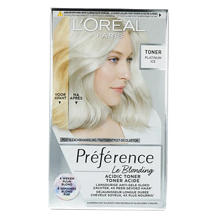 L'Oréal Paris Préférence Le Blonding Toner Platinum Ice 1ST