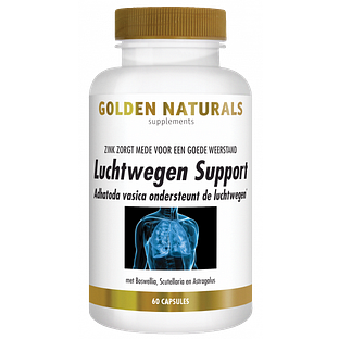 Golden Naturals Luchtwegen Formule Capsules 60VCP