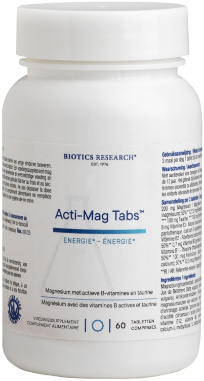 Biotics Acti-Mag Tabs Tabletten 60TB