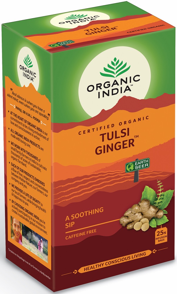 Organic India Tulsi Ginger afbeelding 1
