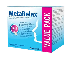 Gratis verzending 35% korting* Metagenics MetaRelax Tabletten | 180TB Advies van fabrikant 51,79 33,66
