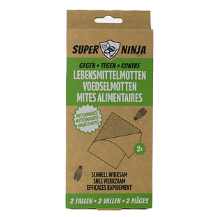 Super Ninja Ninja Mottenvallen Voedsel 2ST