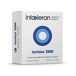 Intoleran Lactase 2500 FCC Tabletten 100TB Intoleran Lactase 2500 FCC Tabletten 100TB