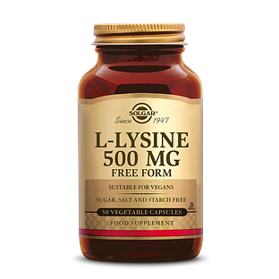 Solgar L-Lysine 500 mg Capsules 50VCP