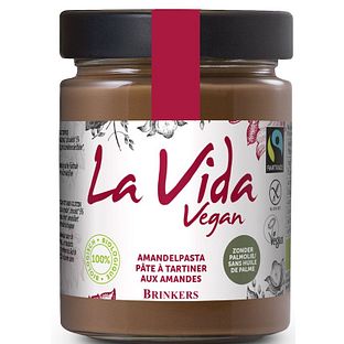 La Vida Vegan Amandelchocoladepasta 270GR