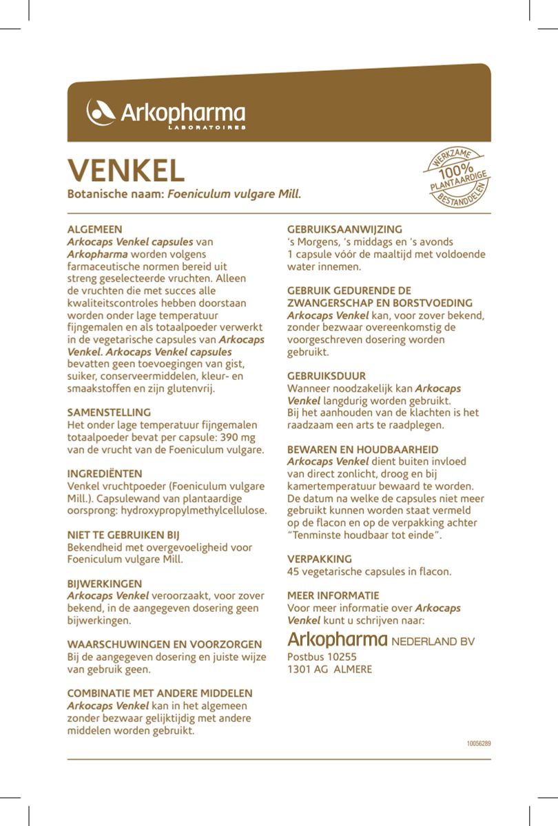 Venkel Capsules afbeelding van document #1, instructions