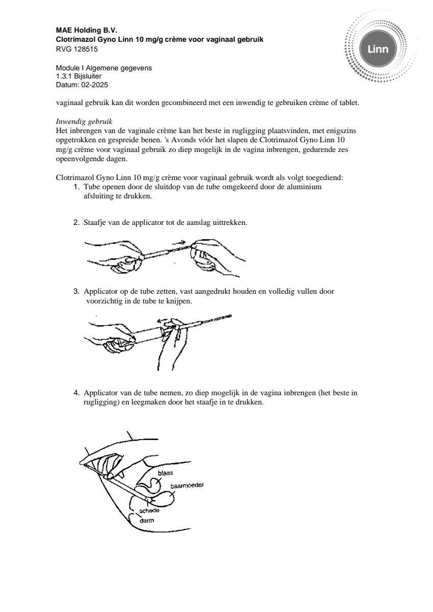 Clotrimazol 10mg/g Vaginale Crème afbeelding van document #4, leaflet