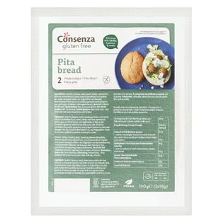 Consenza Glutenvrij Pitabroodjes 190GR