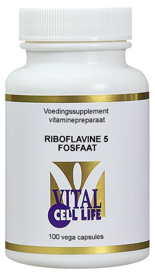 Vital Cell Life Riboflavine 5 Fosfaat Capsules afbeelding