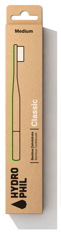 Hydrophil Bamboo Toothbrush Classic Medium afbeelding 1