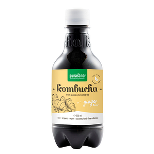 Purasana Kombucha Tea Ginger 330ML