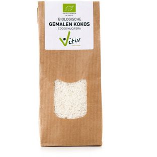 Vitiv Biologische Gemalen Kokos 250GR Vitiv Biologische Gemalen Kokos 250GR