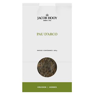 Jacob Hooy Pau D'Arco Kruiden 100GR Jacob Hooy Pau D'Arco Kruiden 100GR