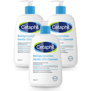 Cetaphil Gentle Skin Cleanser Multiverpakking 3x236ML