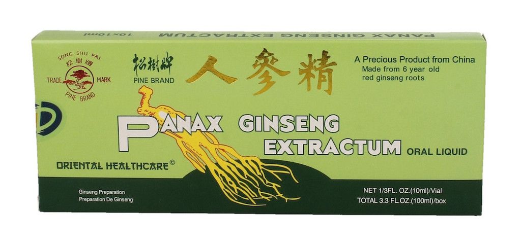 Oriental Healthcare Panax Ginseng Extractum Flesjes 10ST