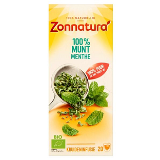 Zonnatura 100% Munt Thee 20ST