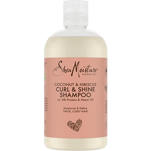 Shea Moisture Coconut & Hibiscus Curl & Shine Shampoo 384ML