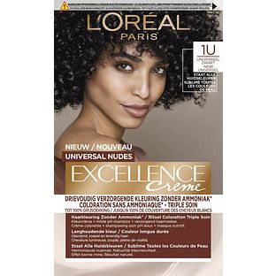 L'Oréal Paris Excellence Creme - 1U Universeel Zwart 1ST