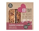 BioToday Cranberry-Almond Bar 75GR