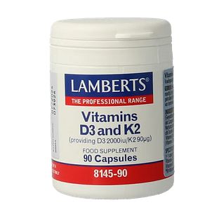 Lamberts Vitamine D3 En K2 Capsules 90CP