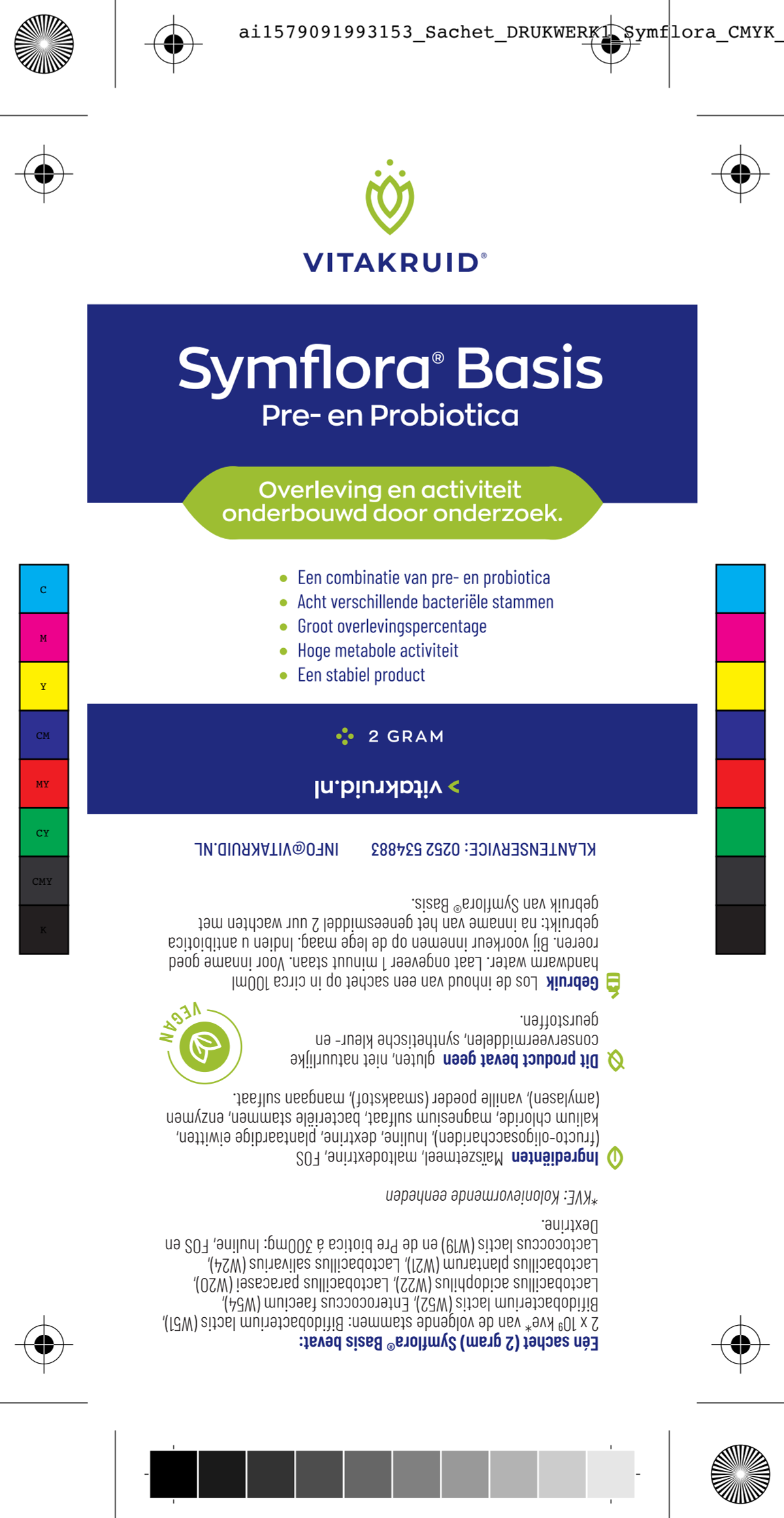 Symflora® Original - 8 stammen afbeelding van document #1, label