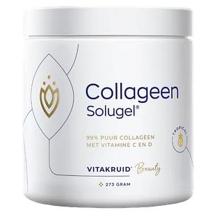 Vitakruid Collageen Solugel® poeder met vitamine C & D - Tropical 250GR