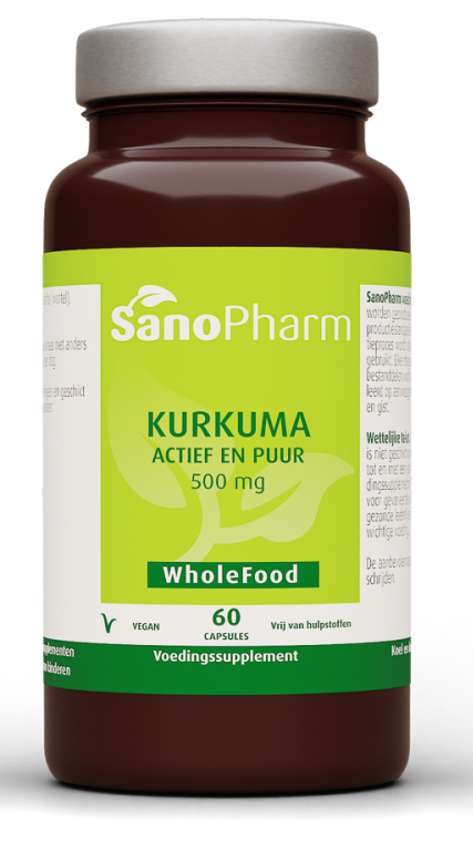 Sanopharm WholeFood Kurkuma Capsules 60CP