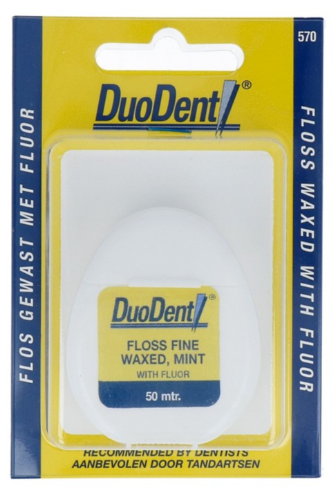 Duodent Floss Fine Waxed Mint afbeelding