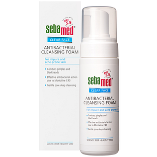 Sebamed Clear Face Antibacterial Cleansing Foam 150ML