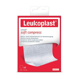 Leukoplast Cutisoft Zachte Kompres 12ST