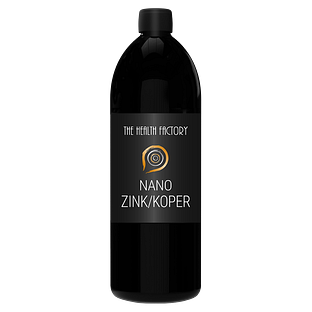 The Health Factory Nano Zink-Koper Vloeistof 1000ML The Health Factory Nano Zink-Koper Vloeistof 1000ML