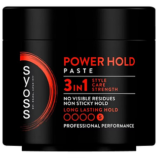 Syoss Paste Men Power Hold Paste 3in1 Long Lasting Hold 5 150ML