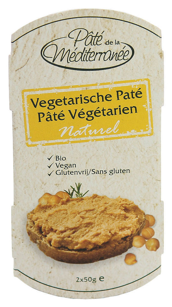 Pate de la Mediterranee Vegetarische Pat? Naturel