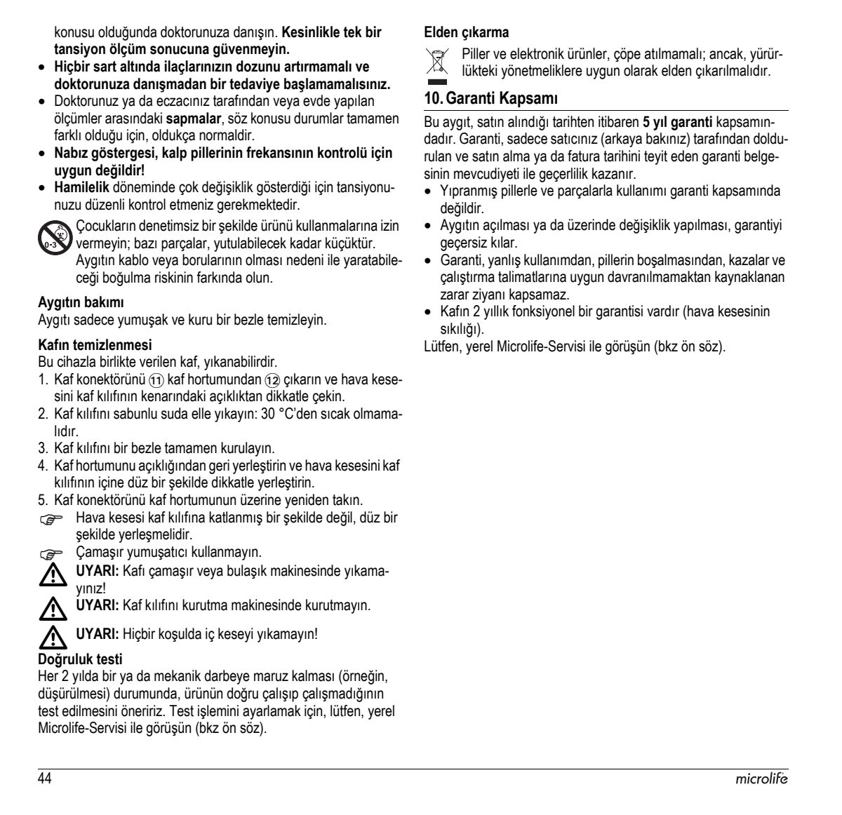 Microlife BP Bloeddrukmeter B3 Comfort PC afbeelding van document #46, instructions
