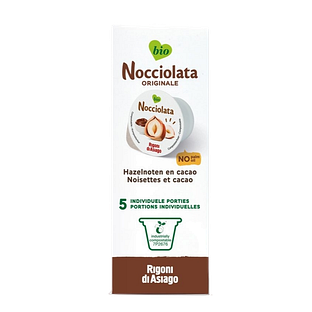 Nocciolata Originale Hazelnoten en Cacao Cups Bio 100GR